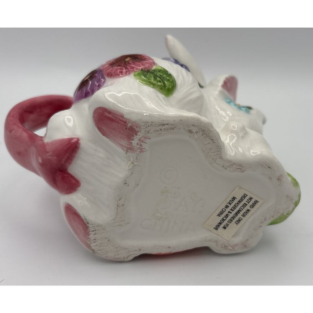 Ceramic Spring Rabbit Creamer Easter Table Decor - Picture 9 of 11